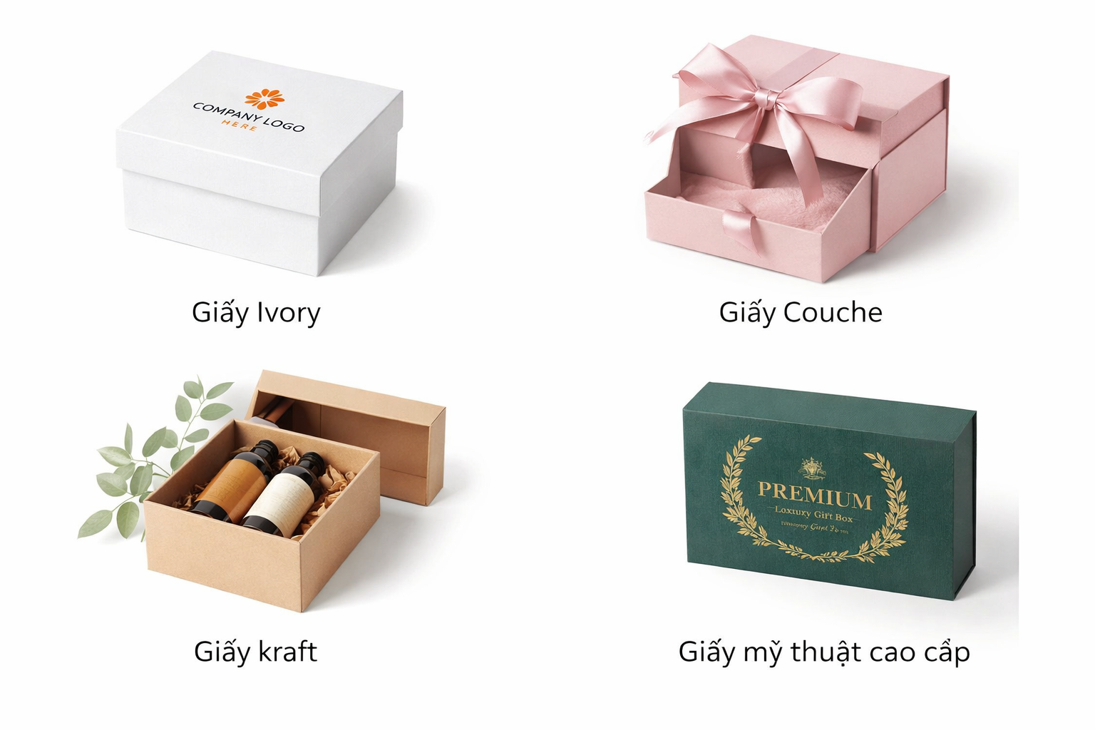 Hộp giấy đựng quà đẹp